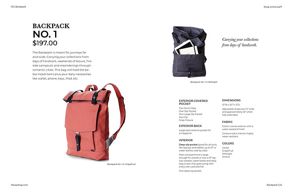 Typography F20 Moop Brochure