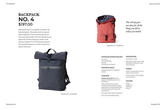 Typography Moop Brochure