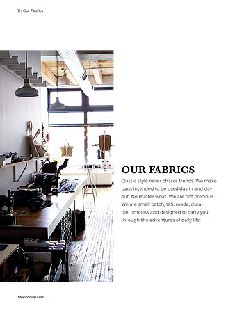 Typography F20 Moop Brochure