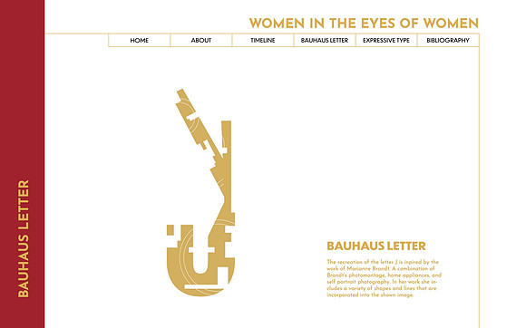 Typography F20.     Bauhaus Microsite4